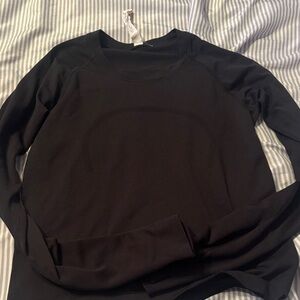 lululemon athletica Classic Black Long Sleeve Tee
